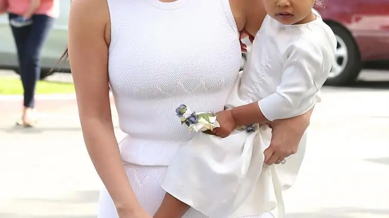 Kim Kardashian y su hija North West