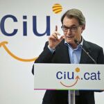 El presidente de la Generalitat, Artur Mas