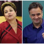 Dilma Rousseff, Aecio Neves y Marina Silva.