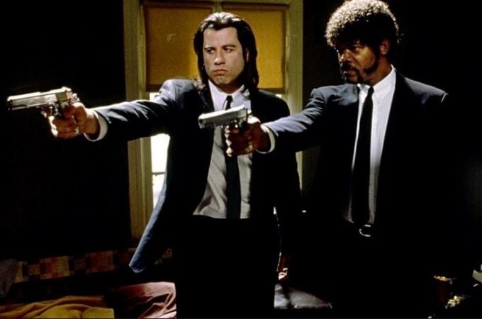 John Travolta y Samuel L. Jackson en "Pulp fiction", de Quentin Tarantino