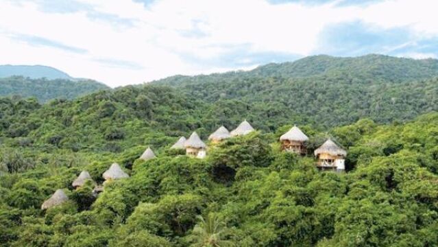 Colombia: selva a pie de playa