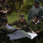 Edén Pastora supervisando las operaciones en el río San Juan
