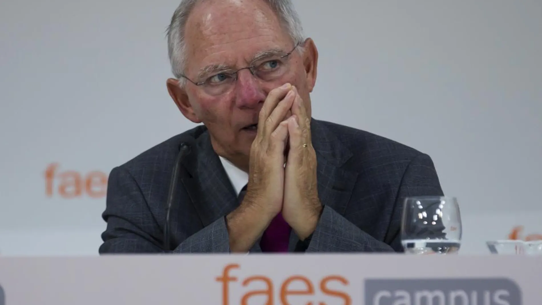 Imagen de archivo del ministro de Economía alemán Wolfgang Schäuble