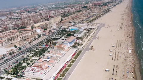 Paseo marítimo de Valencia