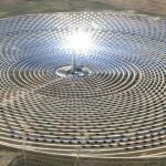 Planta solar termoeléctrica Gemasolar en Fuentes de Andalucía (Sevilla)