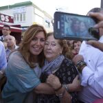 La presidenta de la Junta de Andalucía en funciones, Susana Díaz