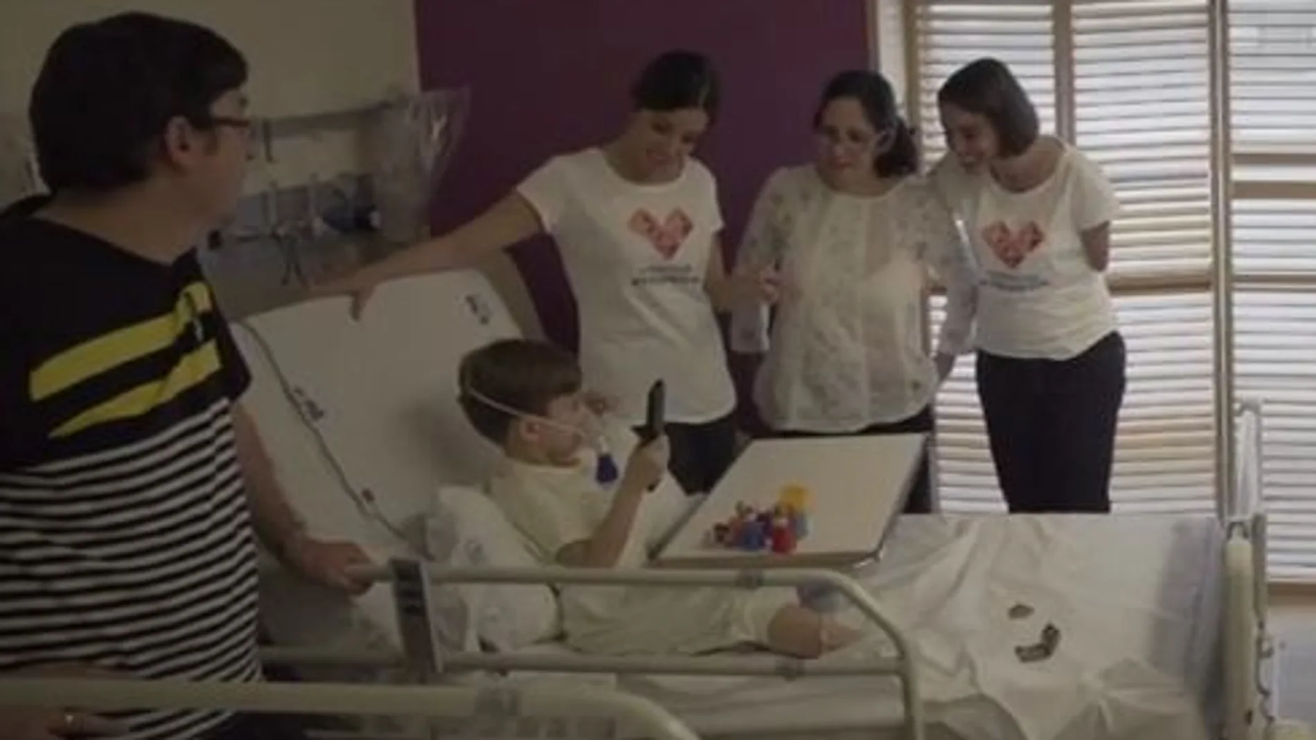 El hospital Gregorio Marañón graba un vídeo para promover el Día del Niño Hospitalizado