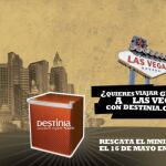 Encuentre un minibar y viaje gratis a Las Vegas