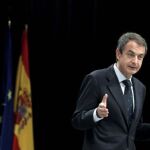 Zapatero en un encuentro europeo en Madrid llamado "Los nuevos desafíos"