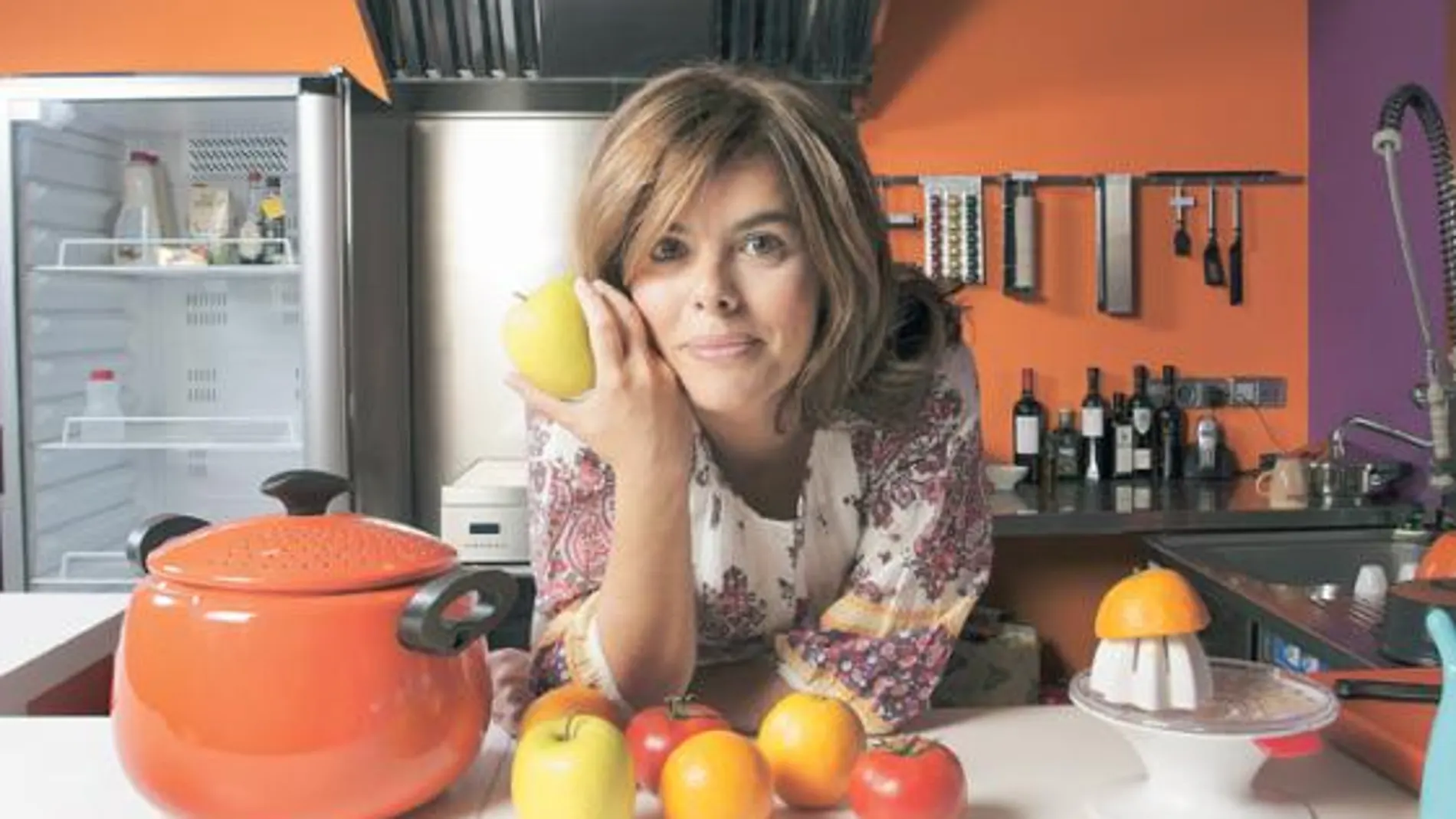 soraya Saenz de Santamaría: «Nos encanta que nos pongan una alcachofa delante»
