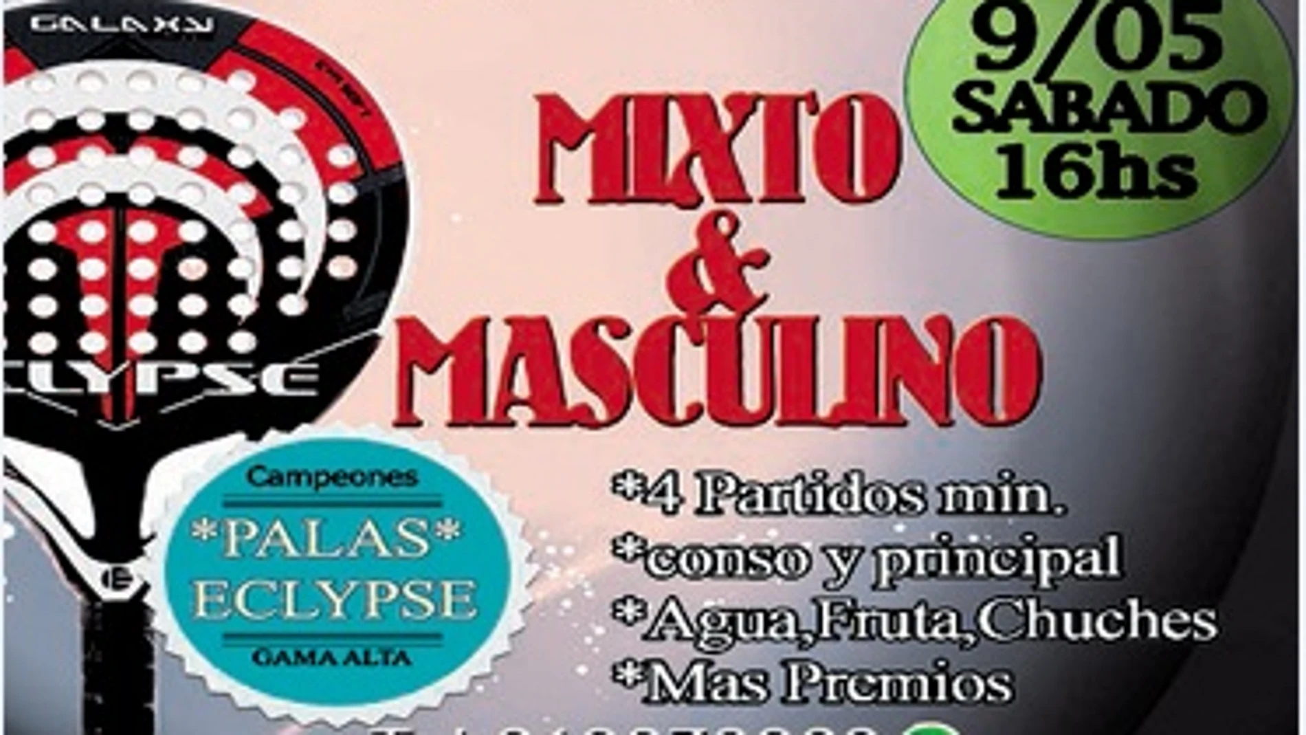 Cartel del torneo