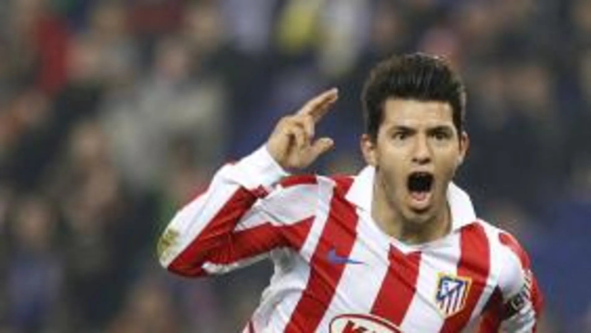 Agüero pone al Atlético frente a la tropa de «Mou»