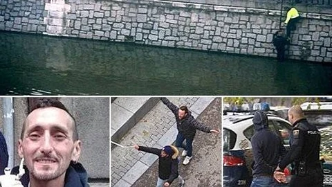 Tras ser golpeado, «Jimmy» fue tirado al río donde se ahogó