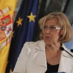 La candidata de Ahora Madrid a la Alcaldía de la capital, Manuela Carmena