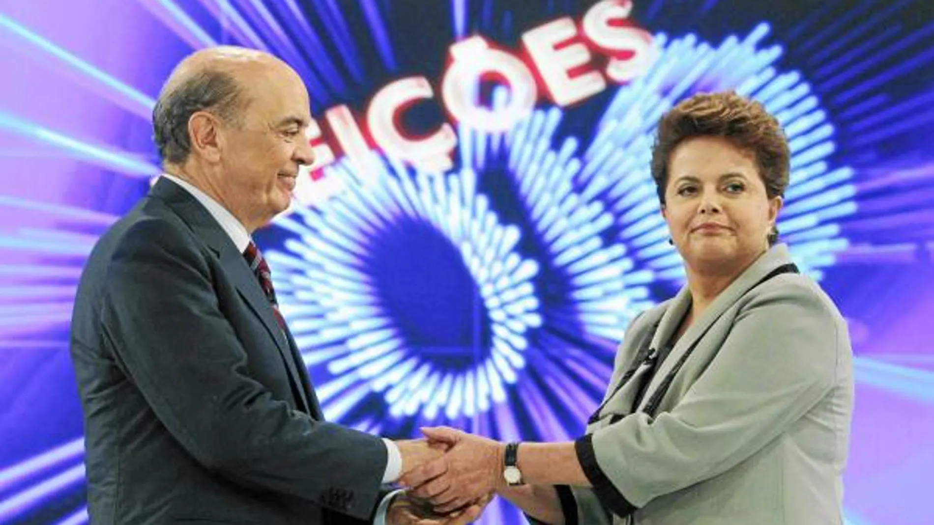 José Serra y Dilma Rousseff protagonizaron un debate televisado de «guante blanco» el pasado viernes