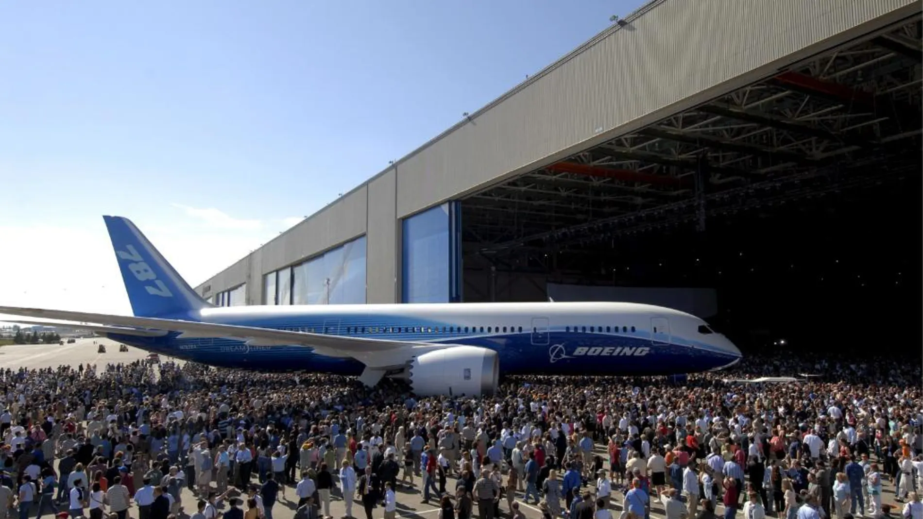 El Dreamliner se presentó en 2007