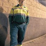 Alfredo Mercado lleva la mitad de su vida trabajando en la recogida de basuras de la capital