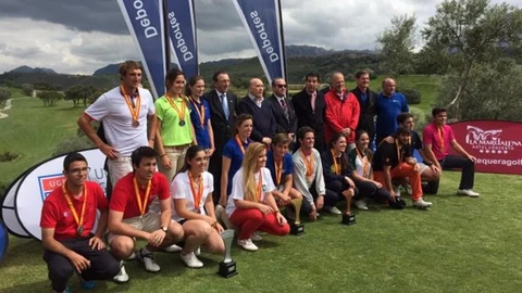 Ganadores en el campeonato