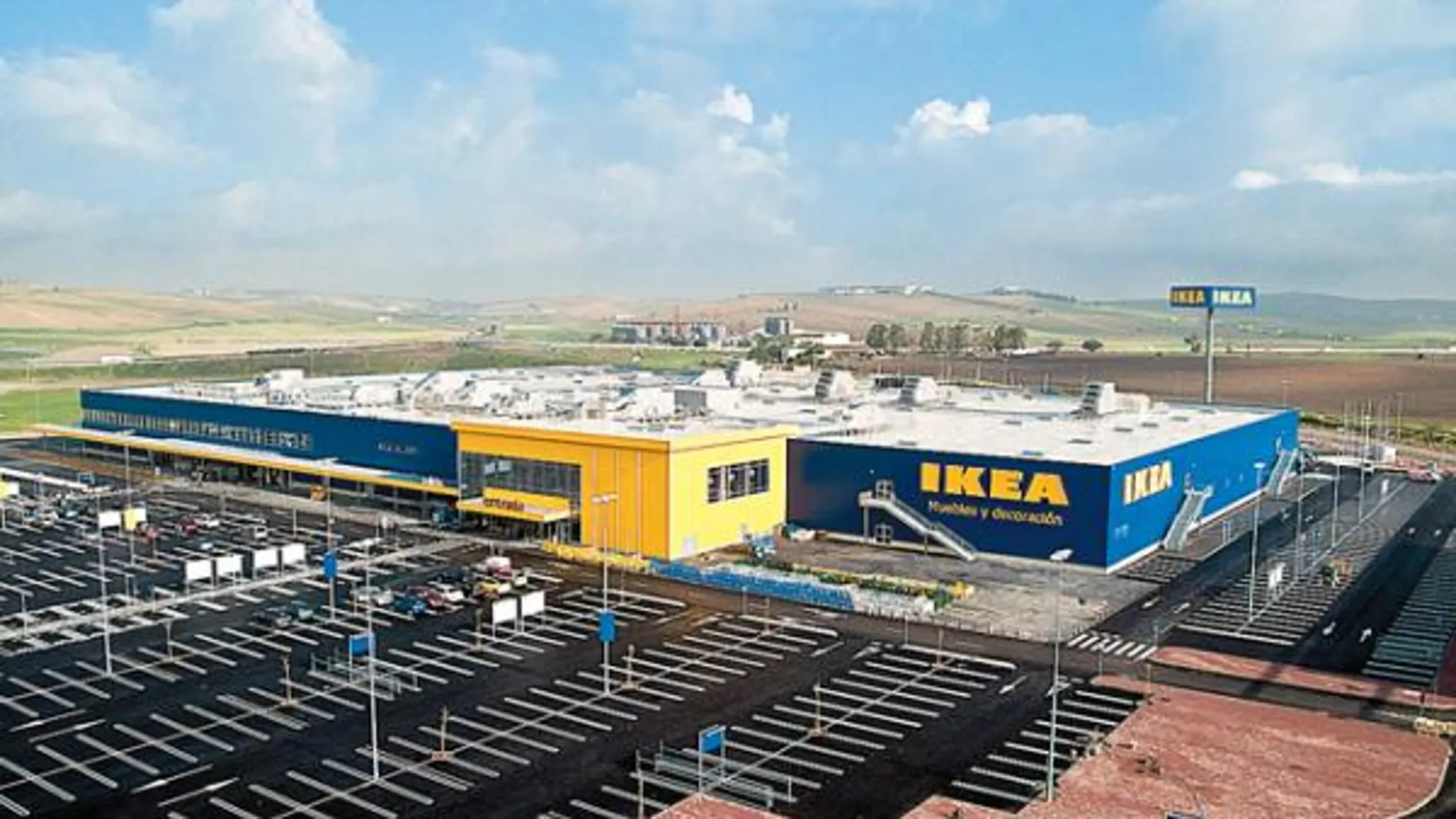 El Ikea de Jerez, primer centro comercial climatizado con geotermia