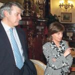Elena Espinosa y Carlos Escribano
