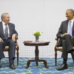 Histórica reunión entre Castro y Obama el pasado 11 de abril