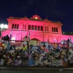 Los restor de Kirchner llegan a Buenos Aires para ser velados en la Casa Rosada