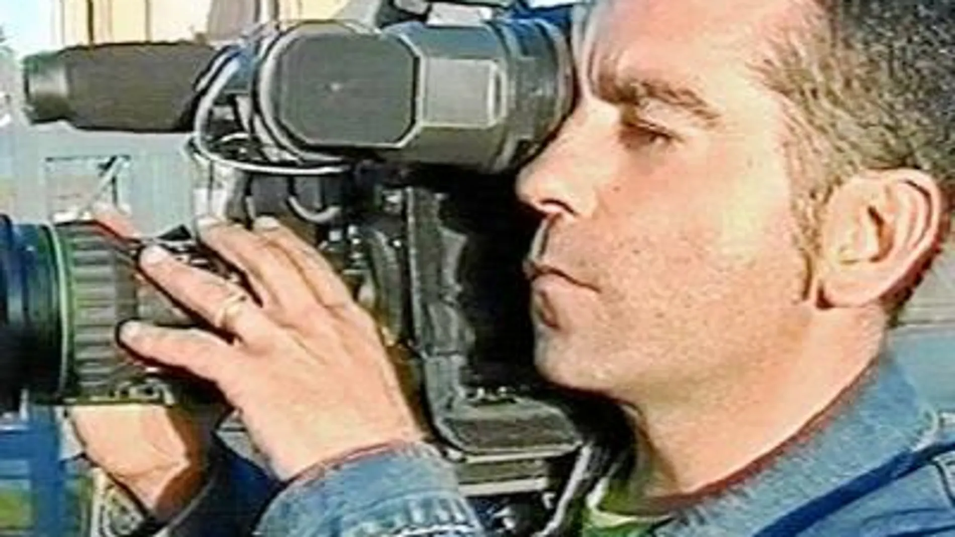 El cámara de Telecinco José Couso murió tras ser disparado desde un carro de combate norteamericano en abril de 2003 en Bagdad