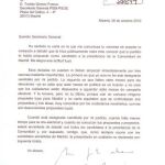 «Querido Secretario...» Esperanza Aguirre contestó el pasado miércoles a Gómez que era demasiado pronto para comenzar debates electorales.