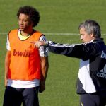 Mourinho con Marcelo