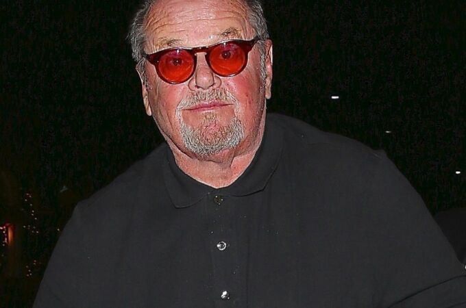 El actor de 82 años Jack Nicholson