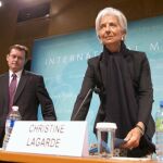 La directora gerente del FMI, Christine Lagarde