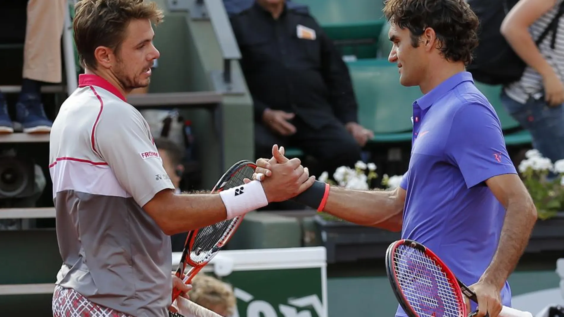 Stan Wawrinka y Roger Federer