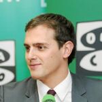 El líder de C'S, Albert Rivera, ayer en Onda Cero