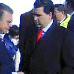 David Marjaliza (dcha.), junto al ex consejero Francisco Granados