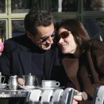 Carla Bruni y Sarkozy