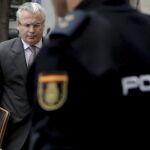 Garzón llega al TS para declarar como imputado por escuchas del «caso Gürtel»