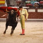 El mexicano en su última actuación en Las Ventas, donde cortó un trofeo a un toro de El Ventorrillo