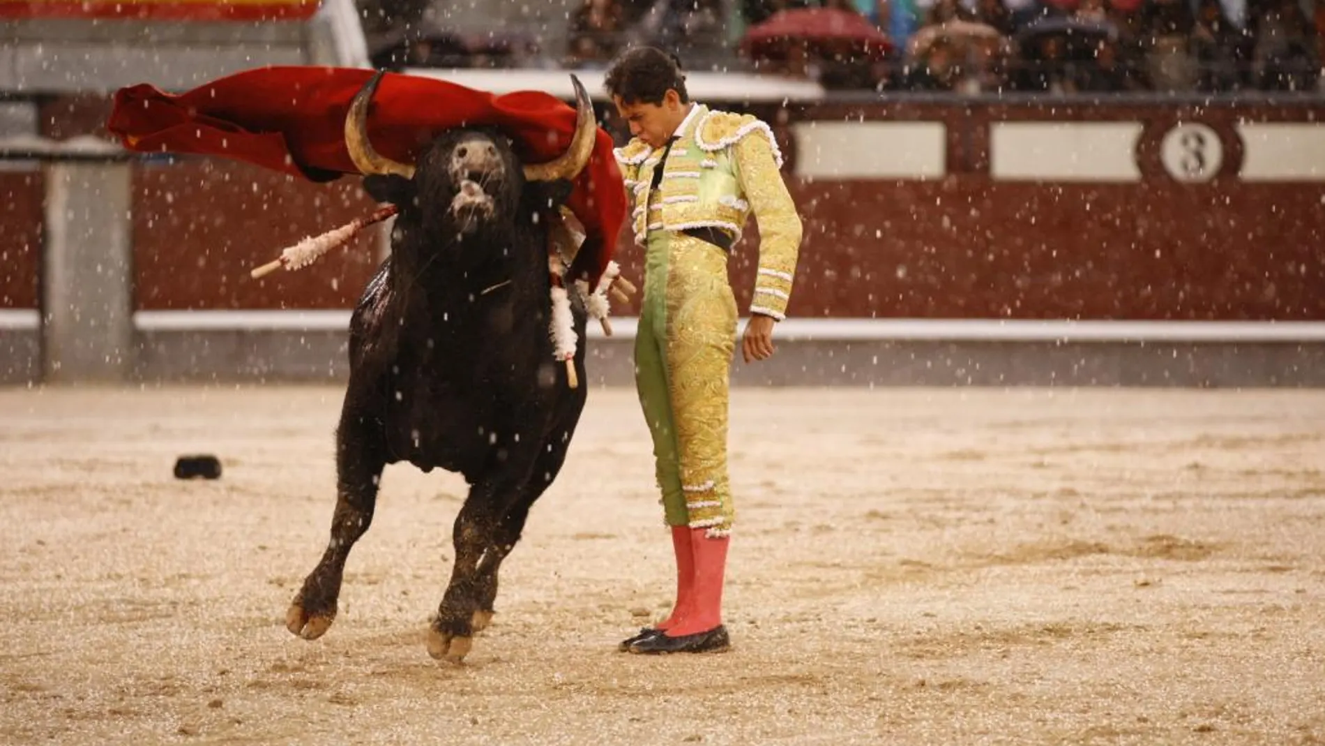 El mexicano en su última actuación en Las Ventas, donde cortó un trofeo a un toro de El Ventorrillo