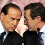 Silvio Berlusconi y Gianfranco Fini en imagen de archivo
