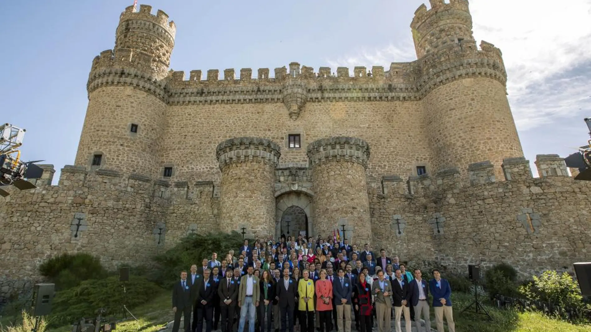 Aguirre y Cifuentes presentan en Manzanares El Real a los candidatos municipales