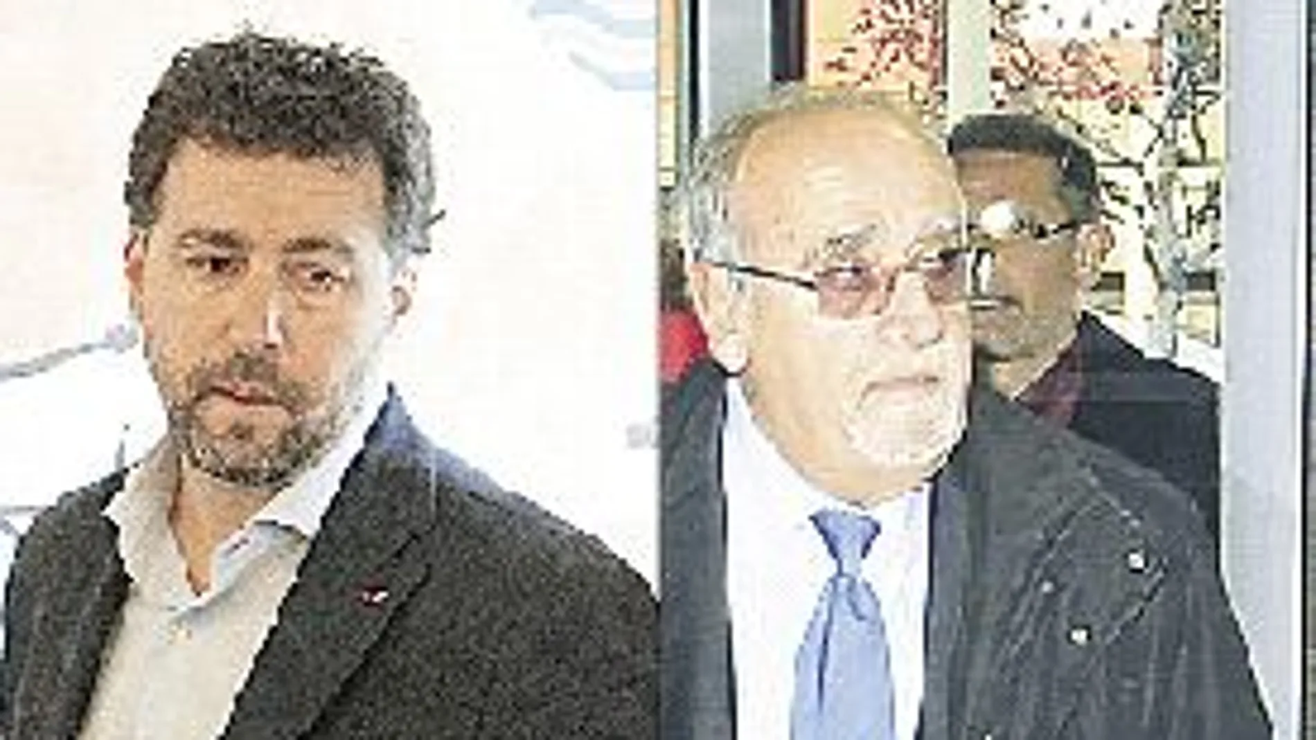 El alcalde de Rivas, Pedro del Cura y el ex regidor, José Mas