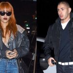 La cantante Rihanna y imagen de archivo del delantero del Real Madrid, Karim Benzema