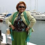 Carmen Sevilla, en un paseo por Marbella