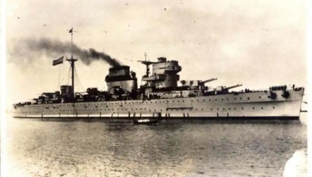 Imagen del «Crucero Baleares»