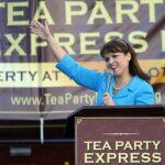 En la imagen, Christine O'Donnell. Los republicanos, grandes favoritos para elecciones de mañana en EE UU