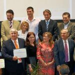 El alcalde del Real Sitio, José Luis Vázquez, entrega los Premios Bio+Vida