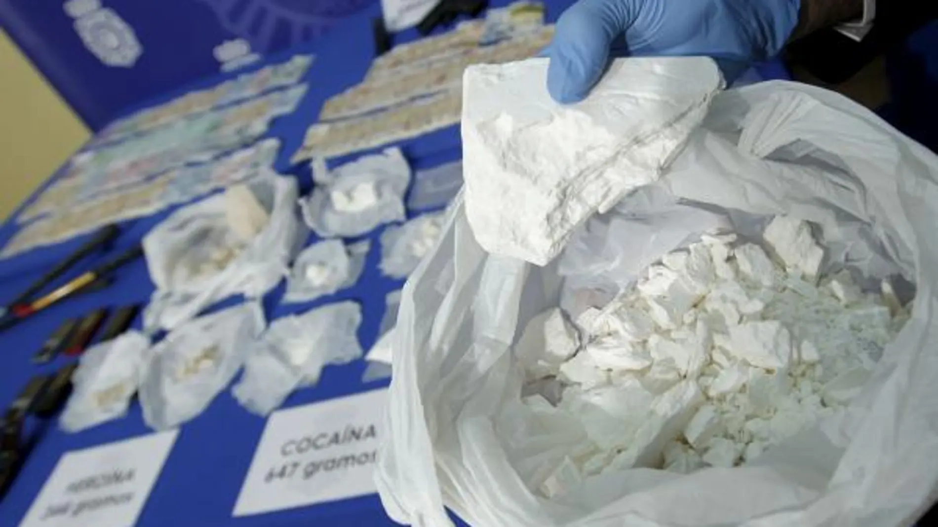 Detenidos dos «falsos pilotos» con más de 50 kilos de cocaína en maletines (imagen de Archivo)