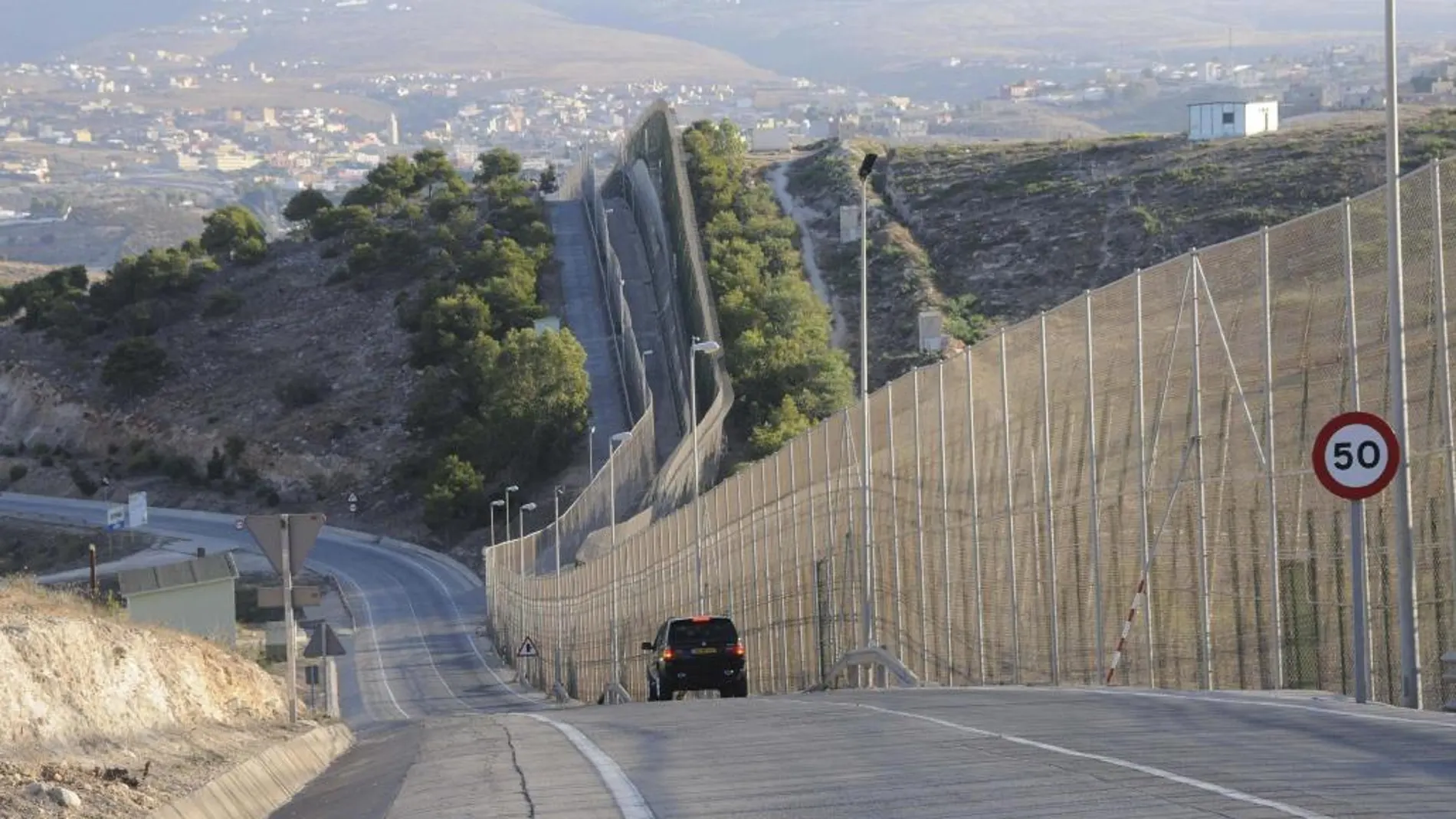 Perímetro fronterizo de Melilla