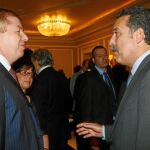 embajador israelí y el presidente del Consejo de Administración de LA RAZÓN, Santiago Barreno