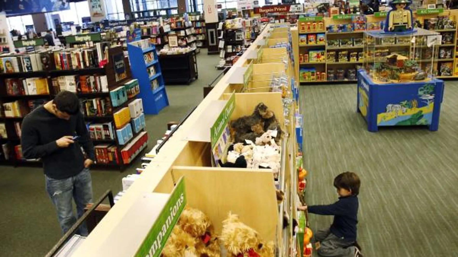 Imagen de una tienda de Barnes & Noble